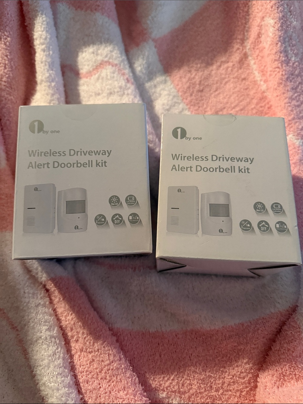 Wireless Driveway Alert Doorbell Kit - White